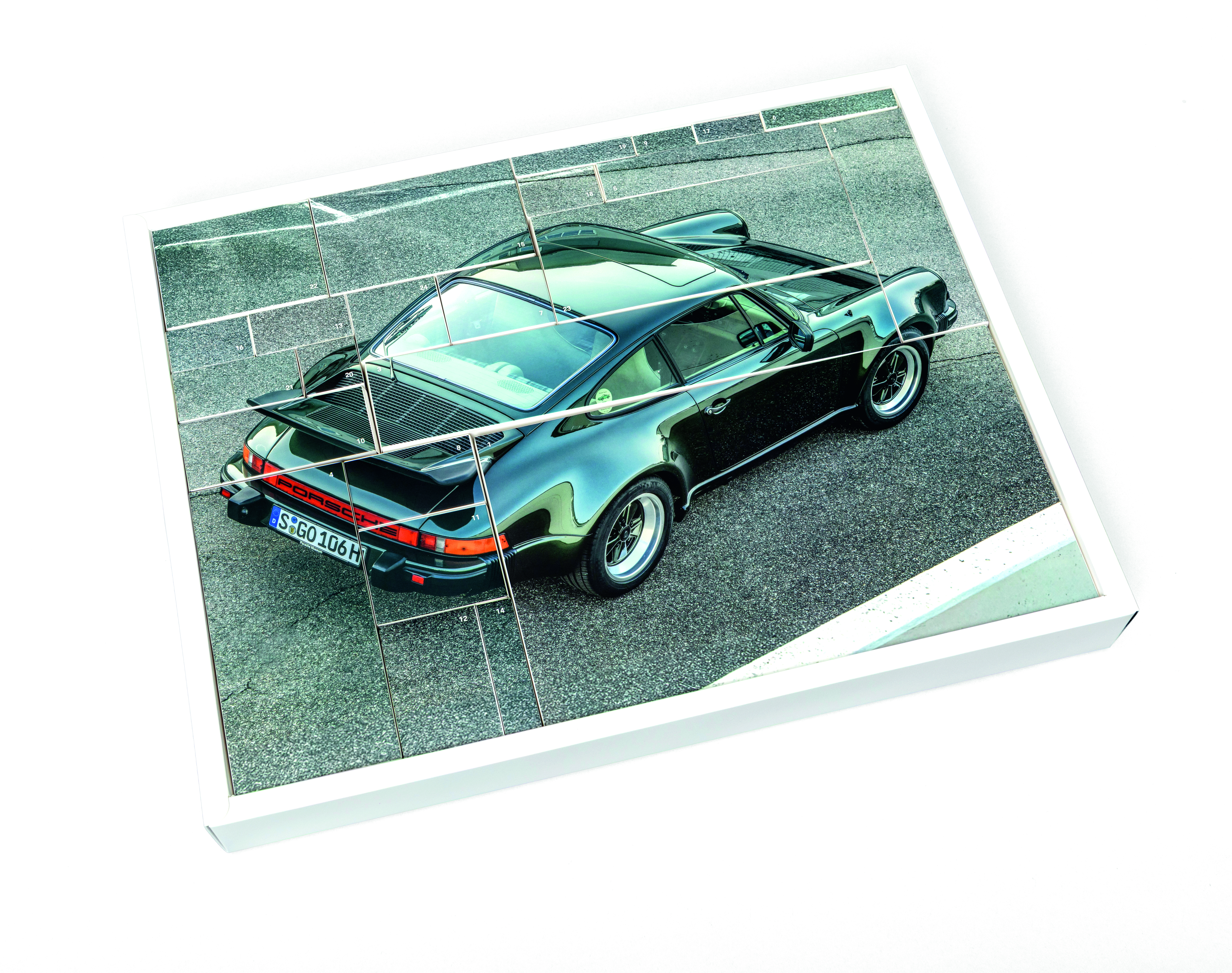 Porsche 911 Turbo Adventskalender 1:24 grandprixweiß