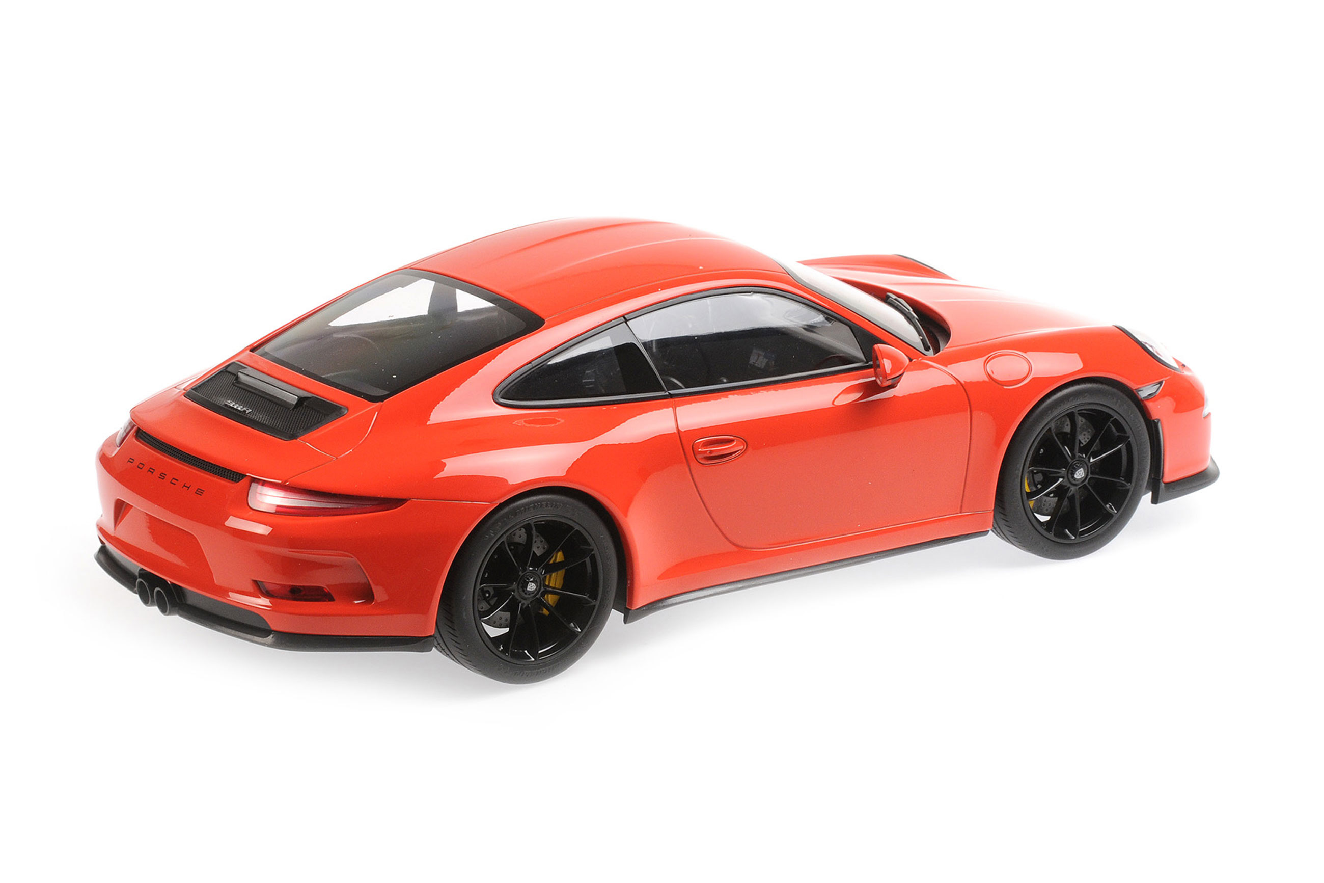 Porsche 911 R - Modellauto orange 1:12