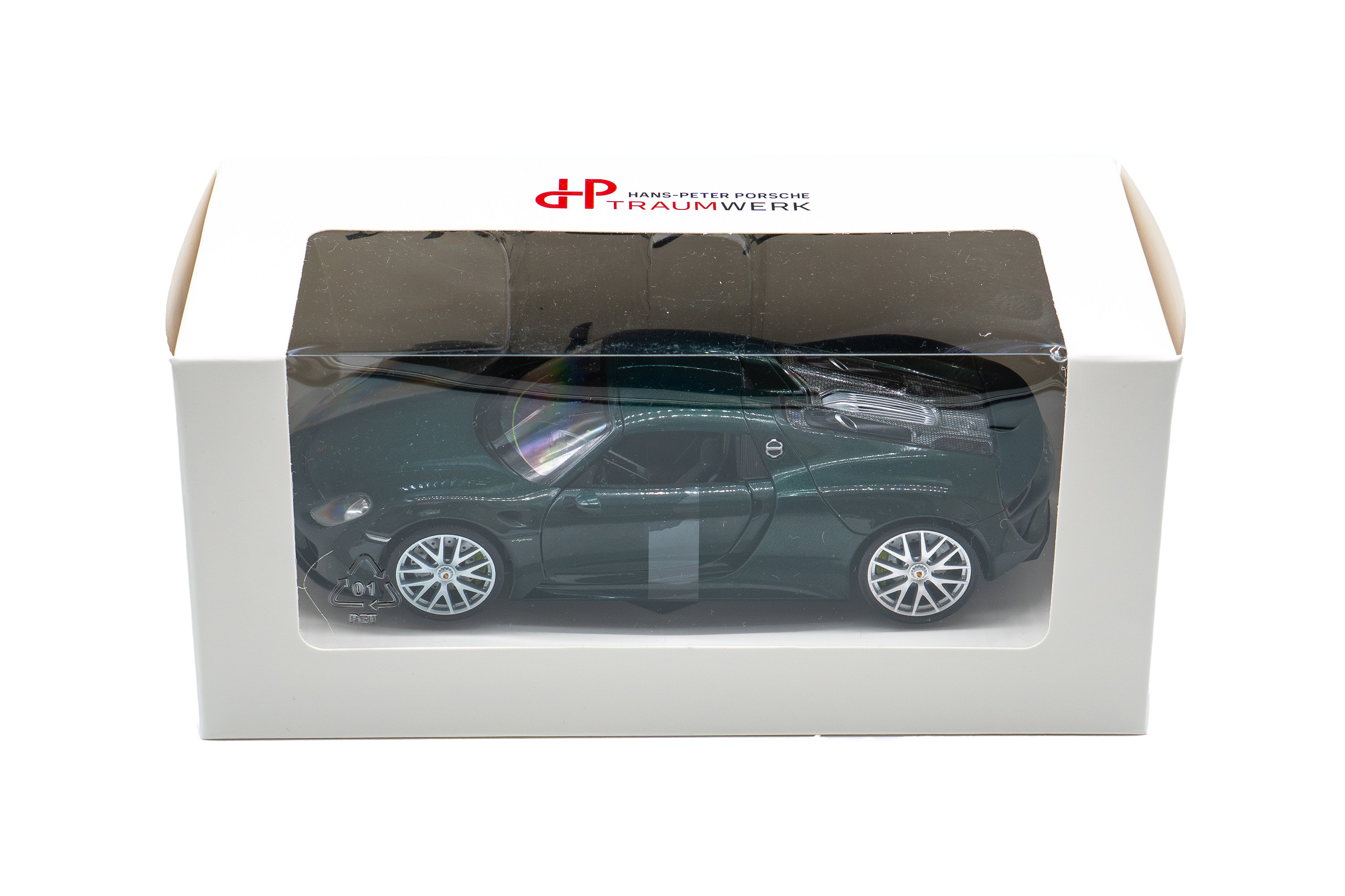 Porsche 918 Spyder " British Racing Green" - Traumwerk Sondermodell 1:24