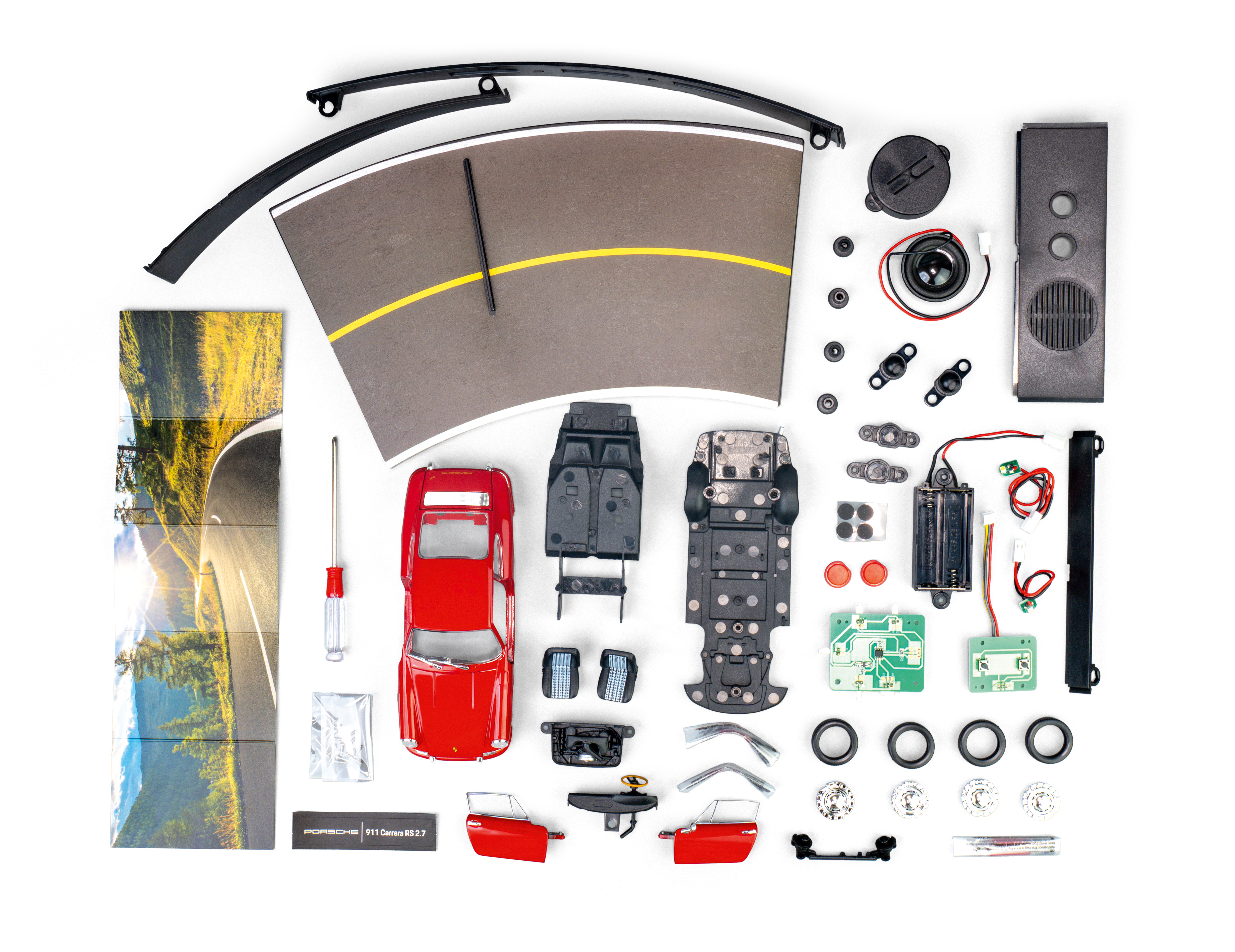 Bausatz Porsche 911 Legend Rot Franzis