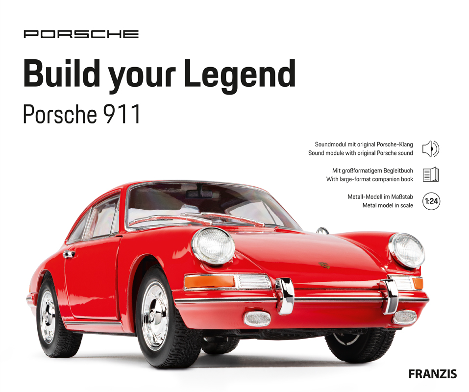 Bausatz Porsche 911 Legend Rot Franzis