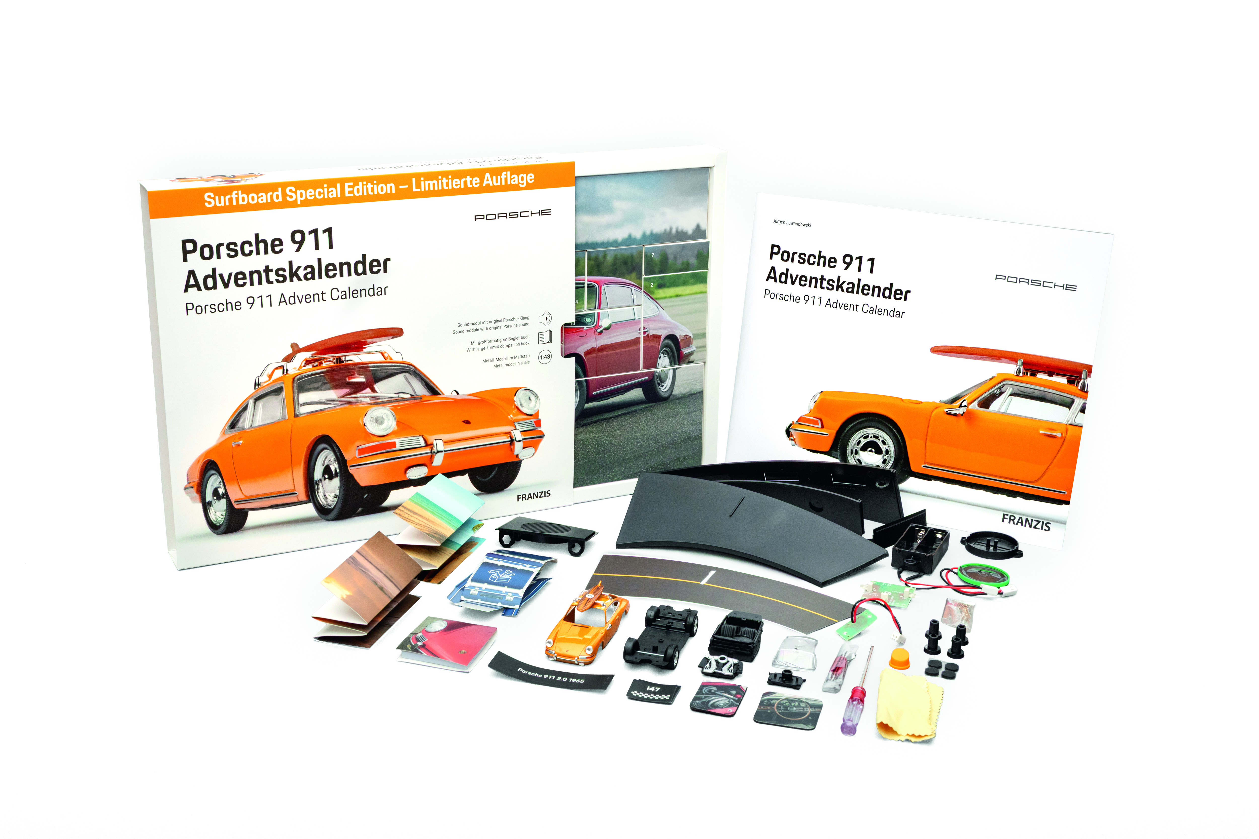 Porsche 911 Surfboard Adventskalender