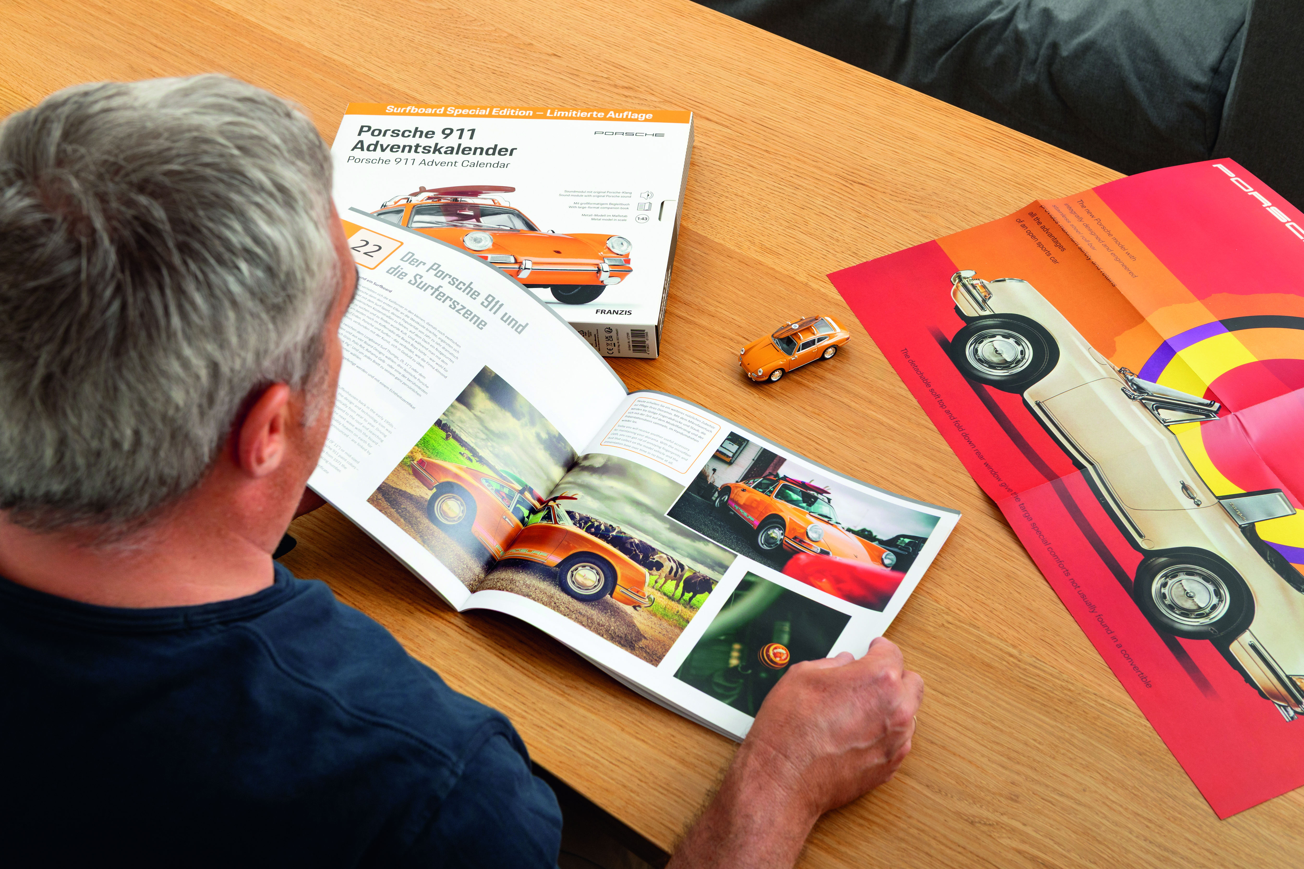 Porsche 911 Surfboard Adventskalender