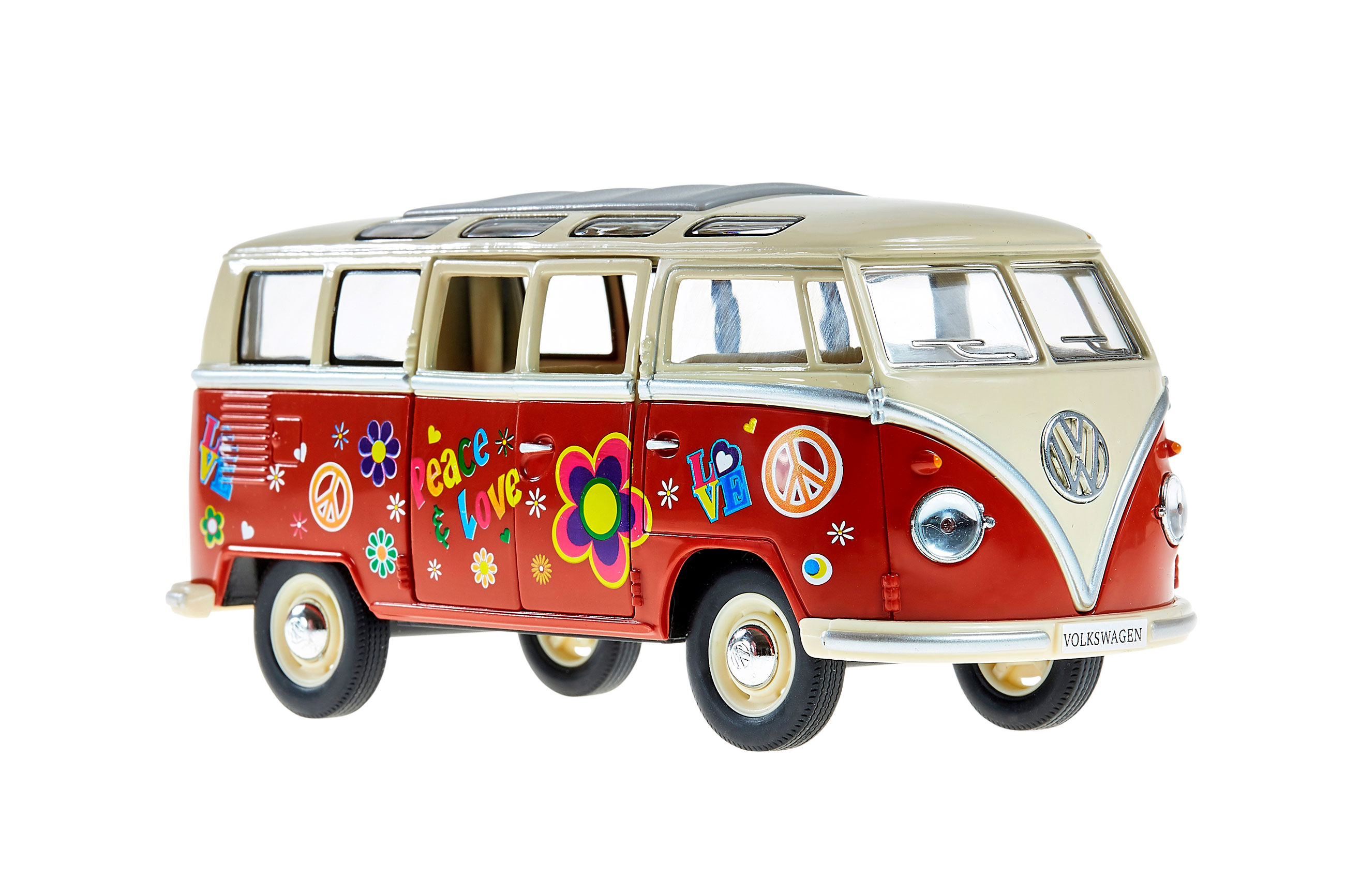 VW Hippie Bus Kinsmart 1:24