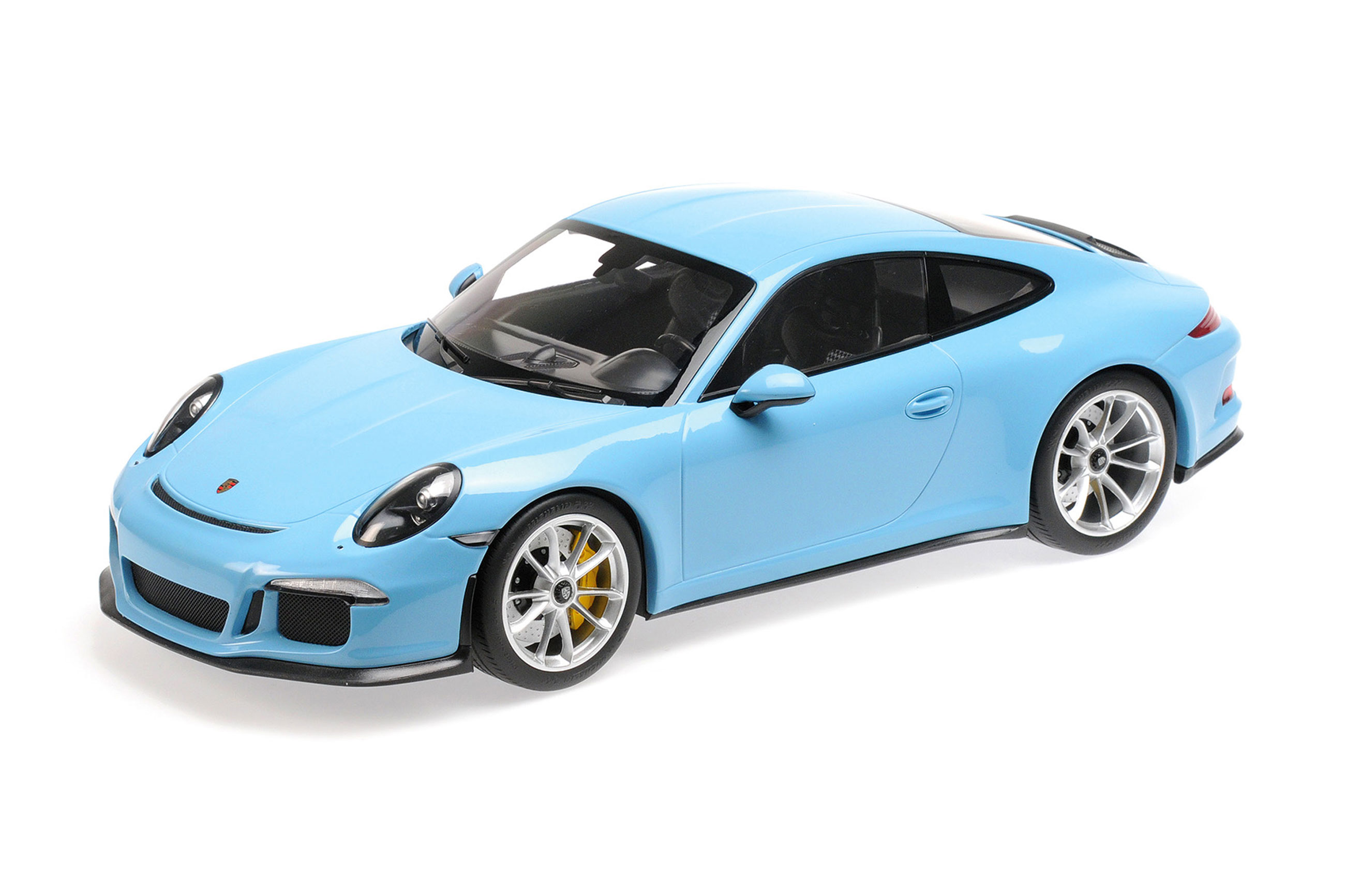 Porsche 911 R - Modellauto blau 1:12