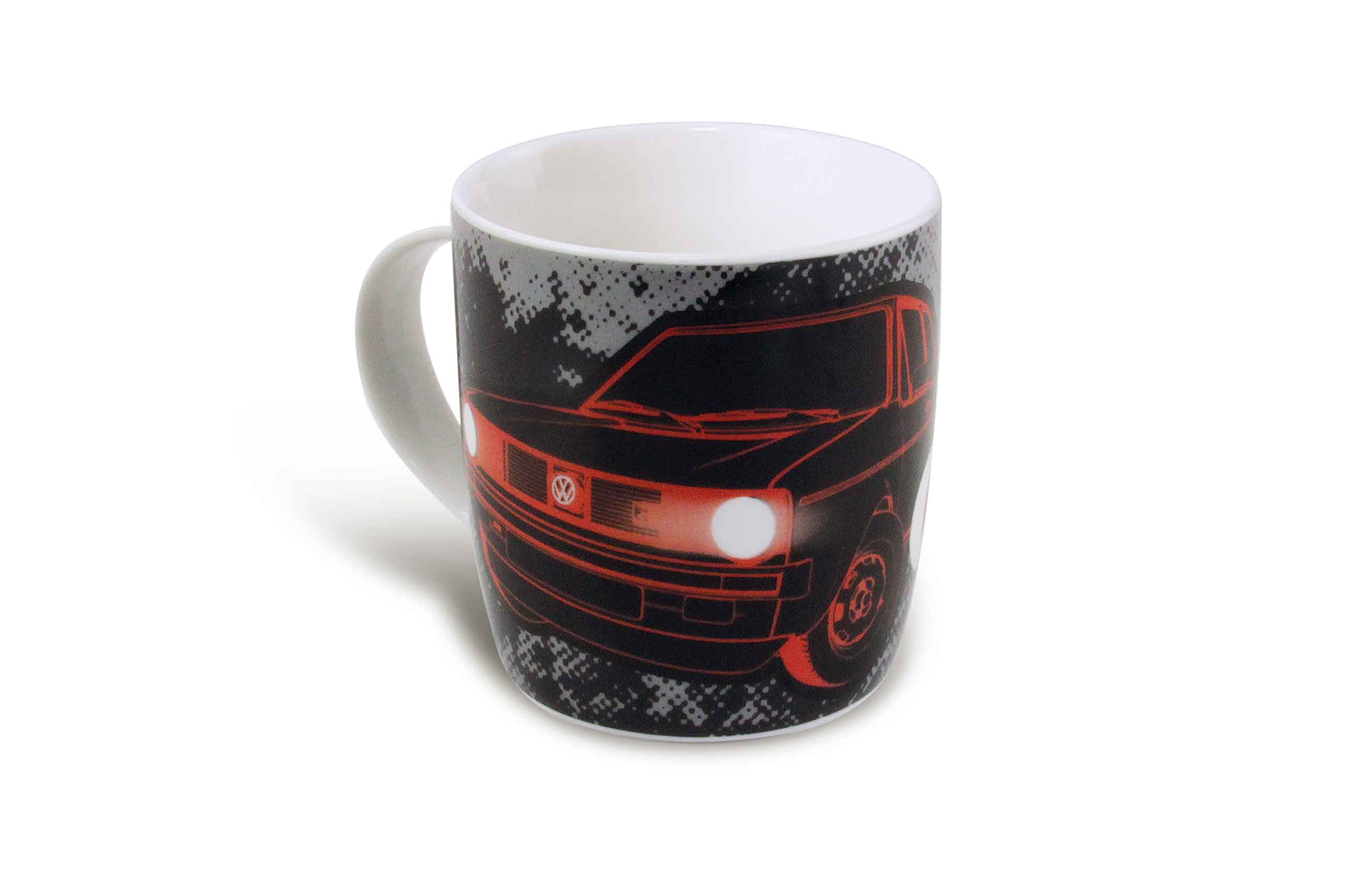 VW GTI Tasse rot und schwarz