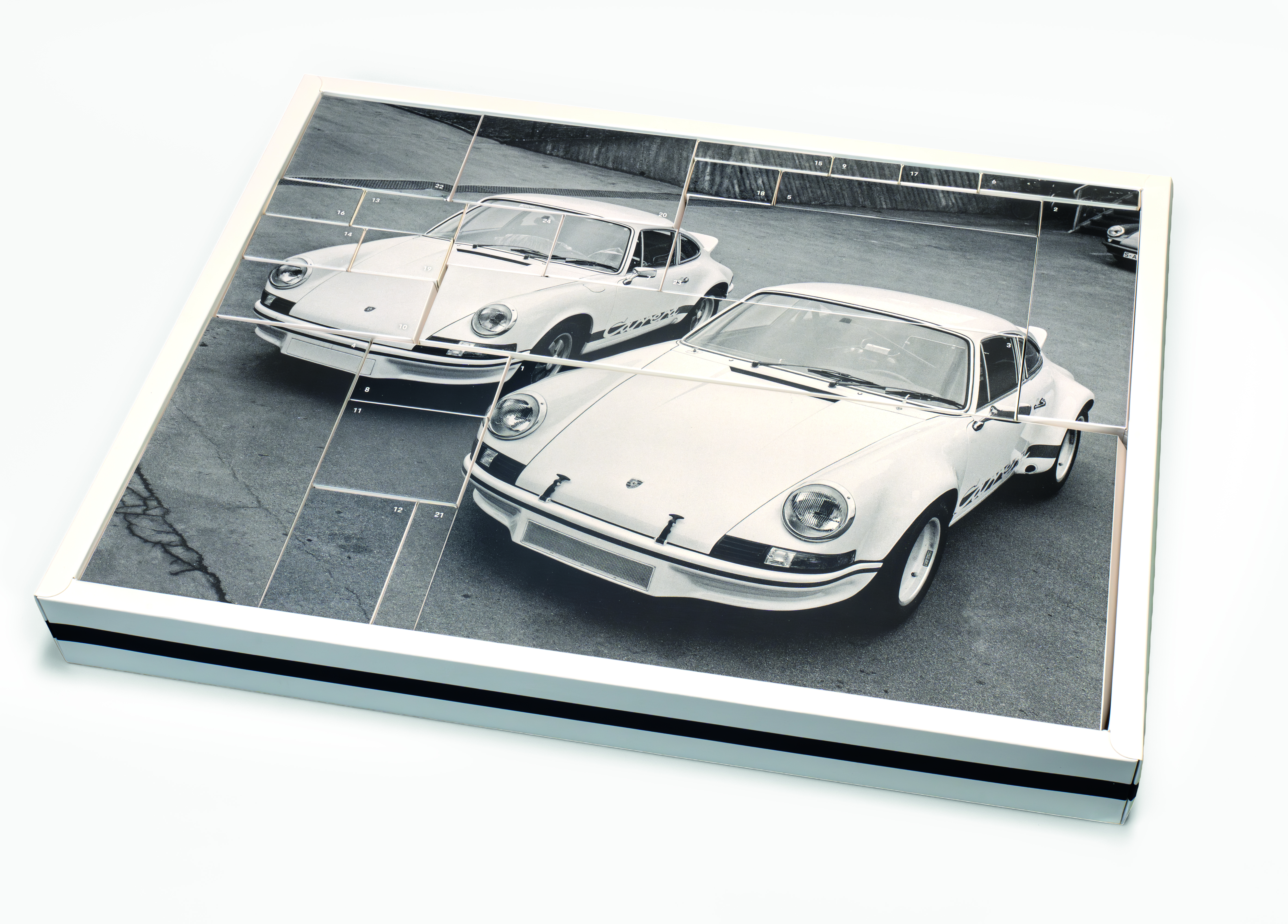 Porsche 911 Carrera RS 2.7 gelb Adventskalender