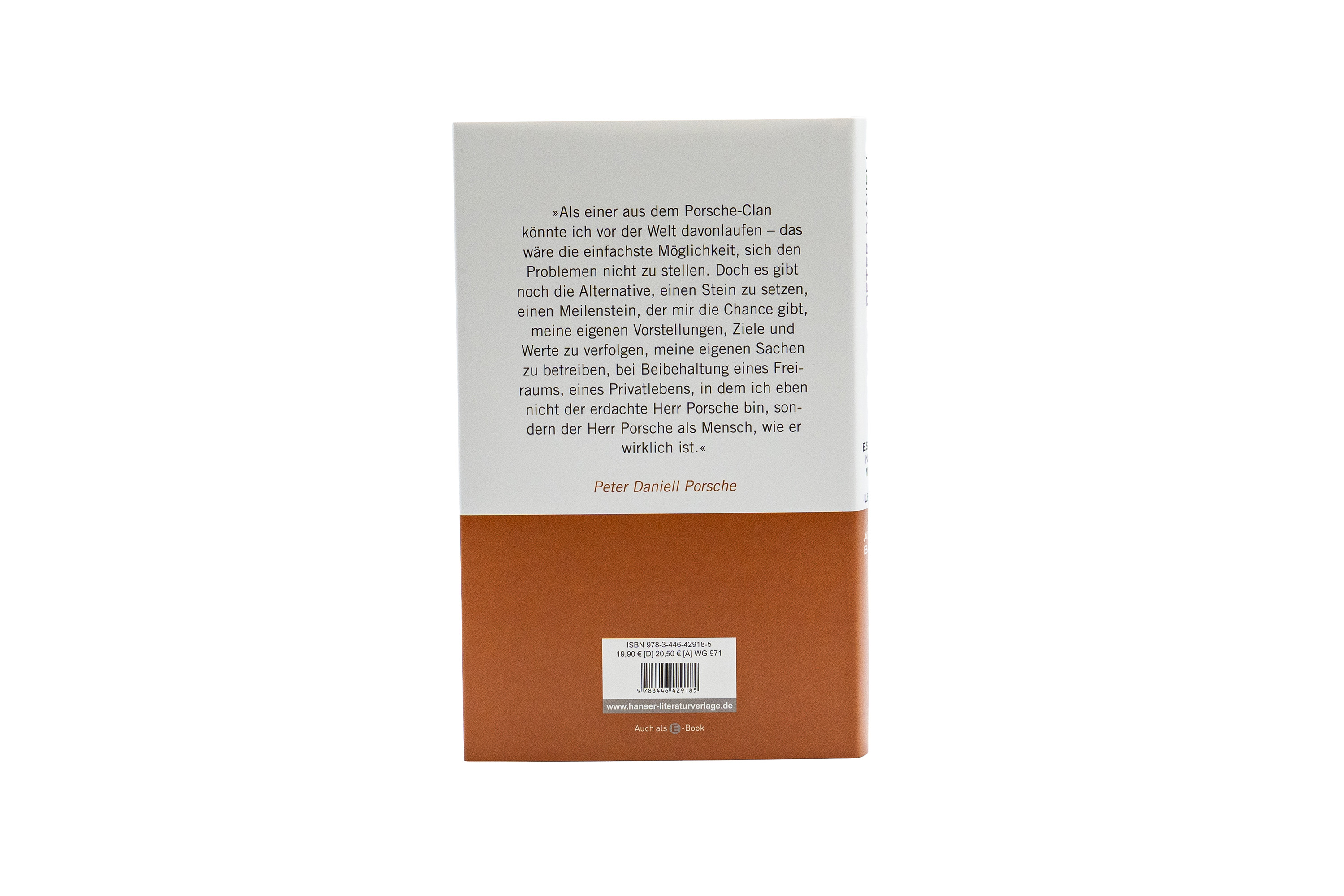 Es gibt noch mehr im Leben als Autos bauen – Peter Daniell Porsche