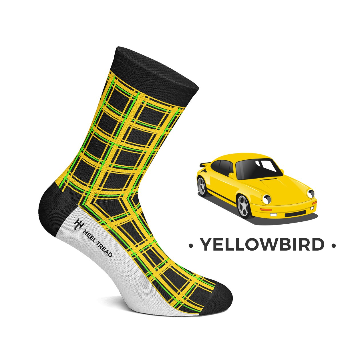 Porsche Ruf CTR Socken Yellow Bird bunt