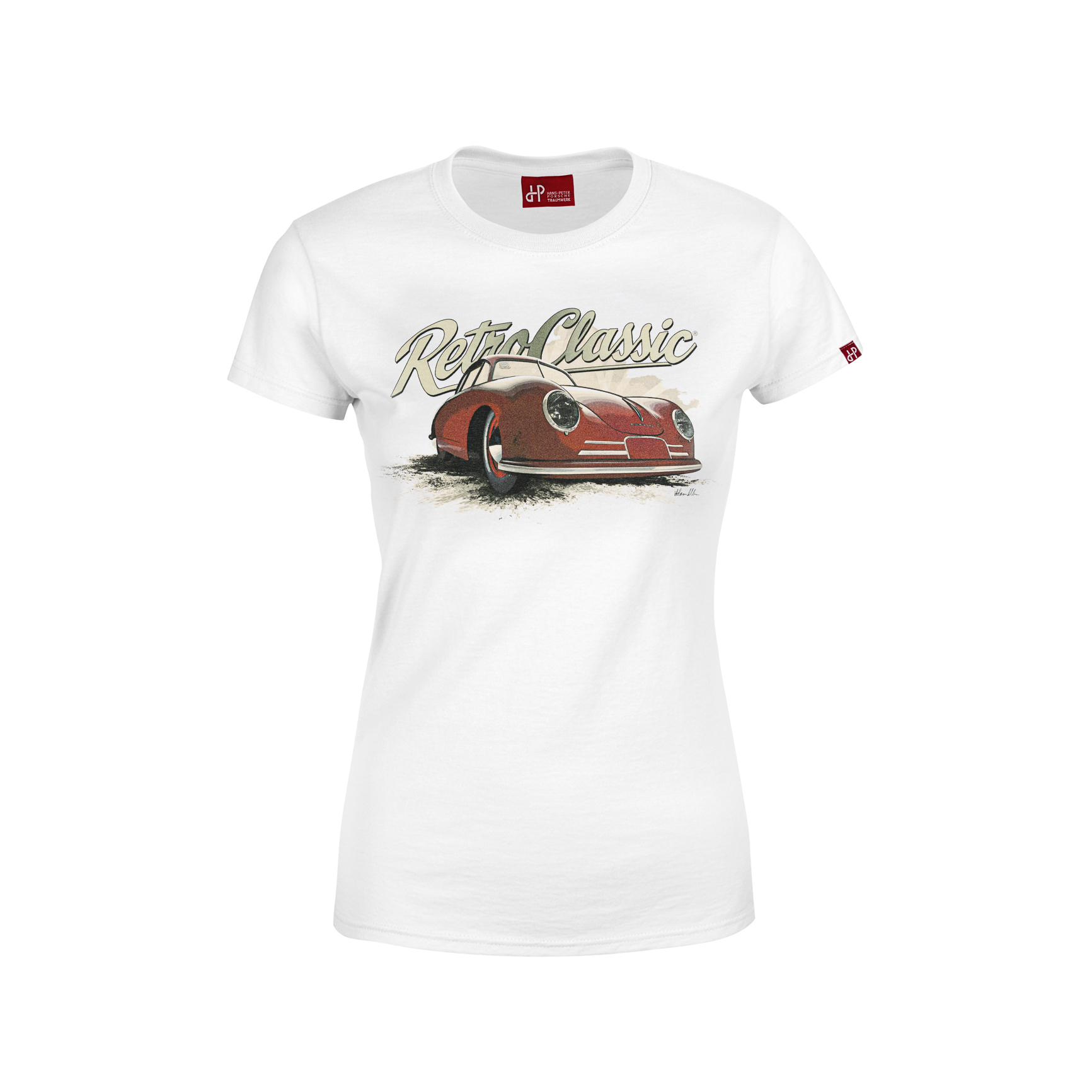 T-Shirt Damen - Retro Classic Porsche 356 Gmünd Coupé