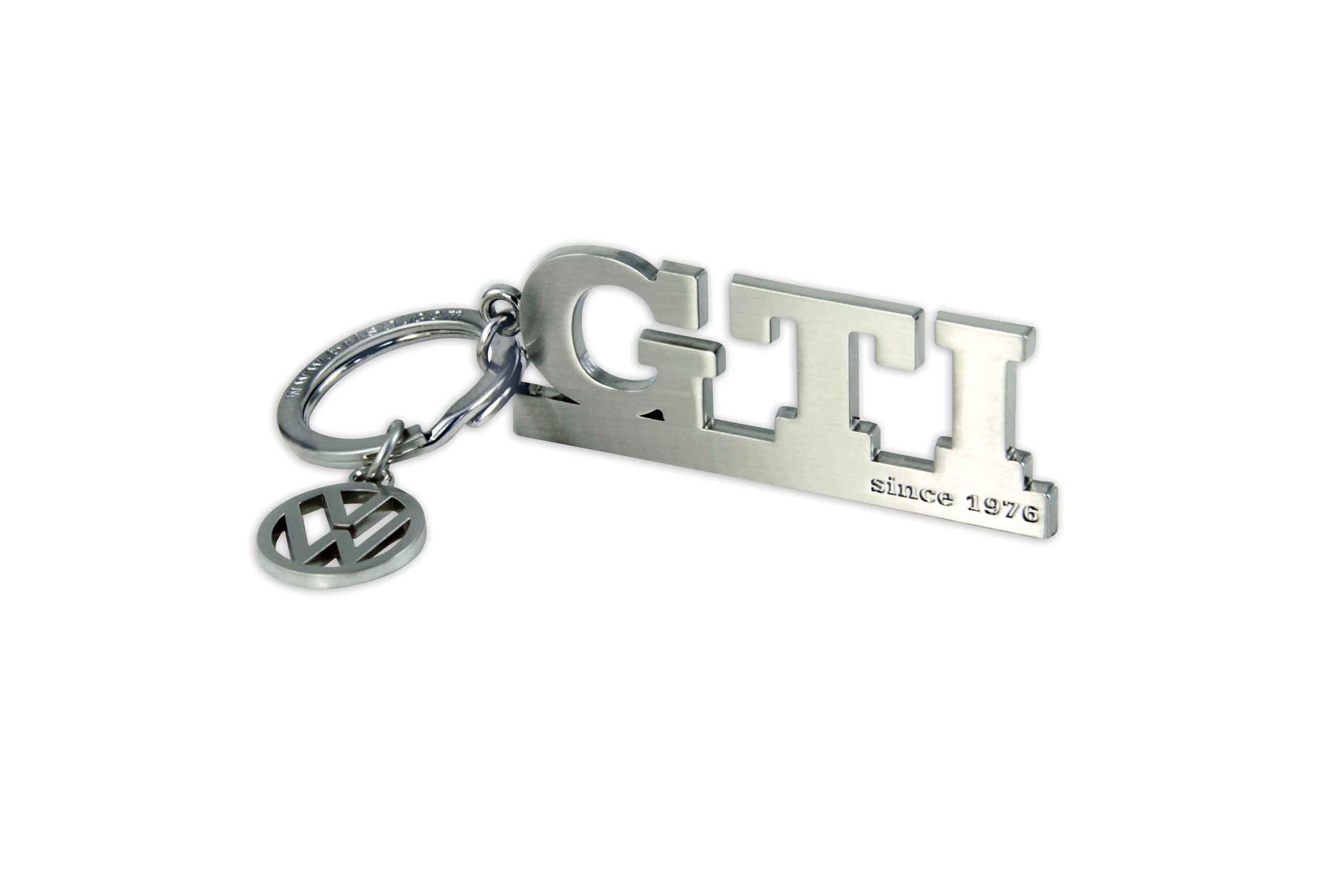VW GTI Schlüsselanhänger silber