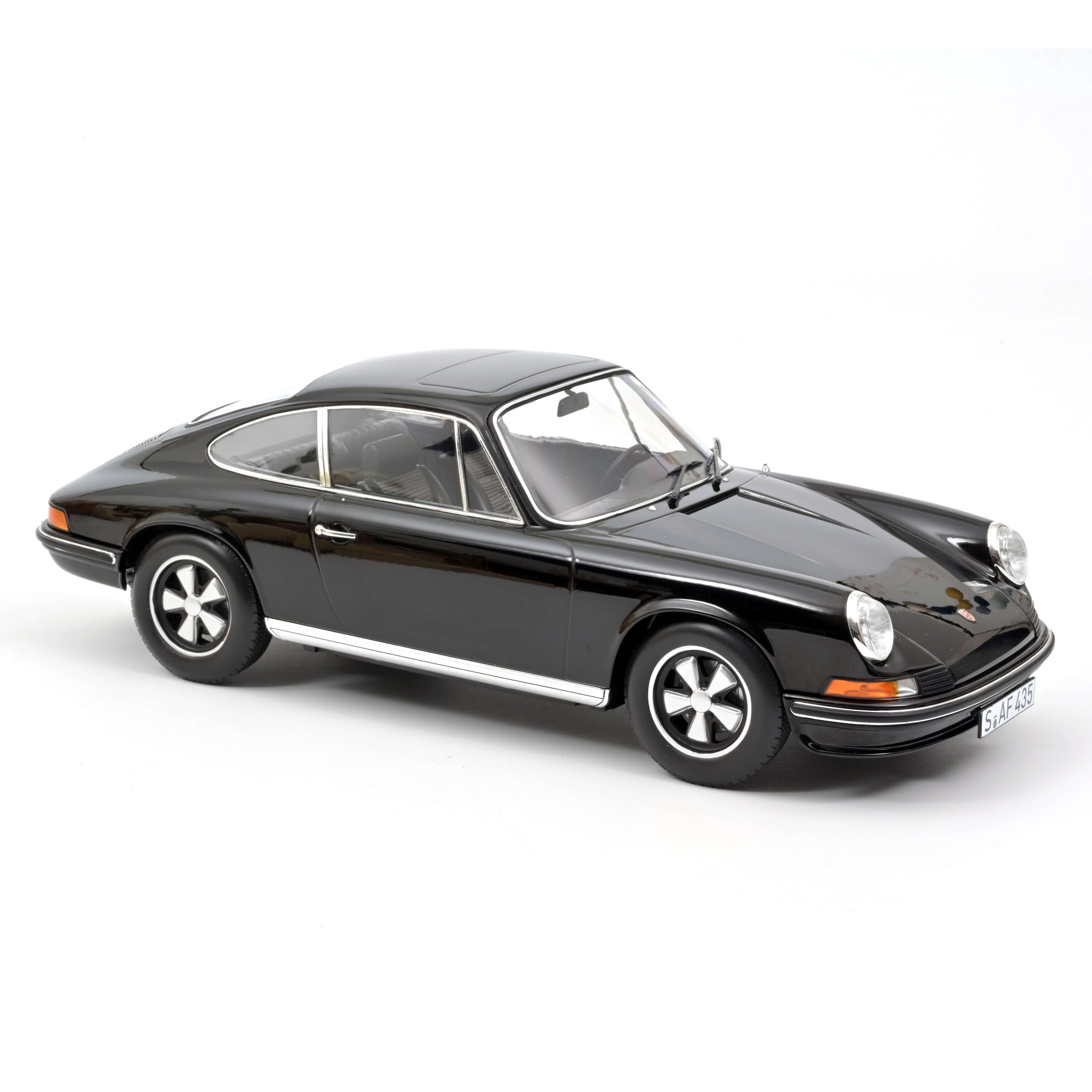 Porsche 911S 1972 Black 1:12
