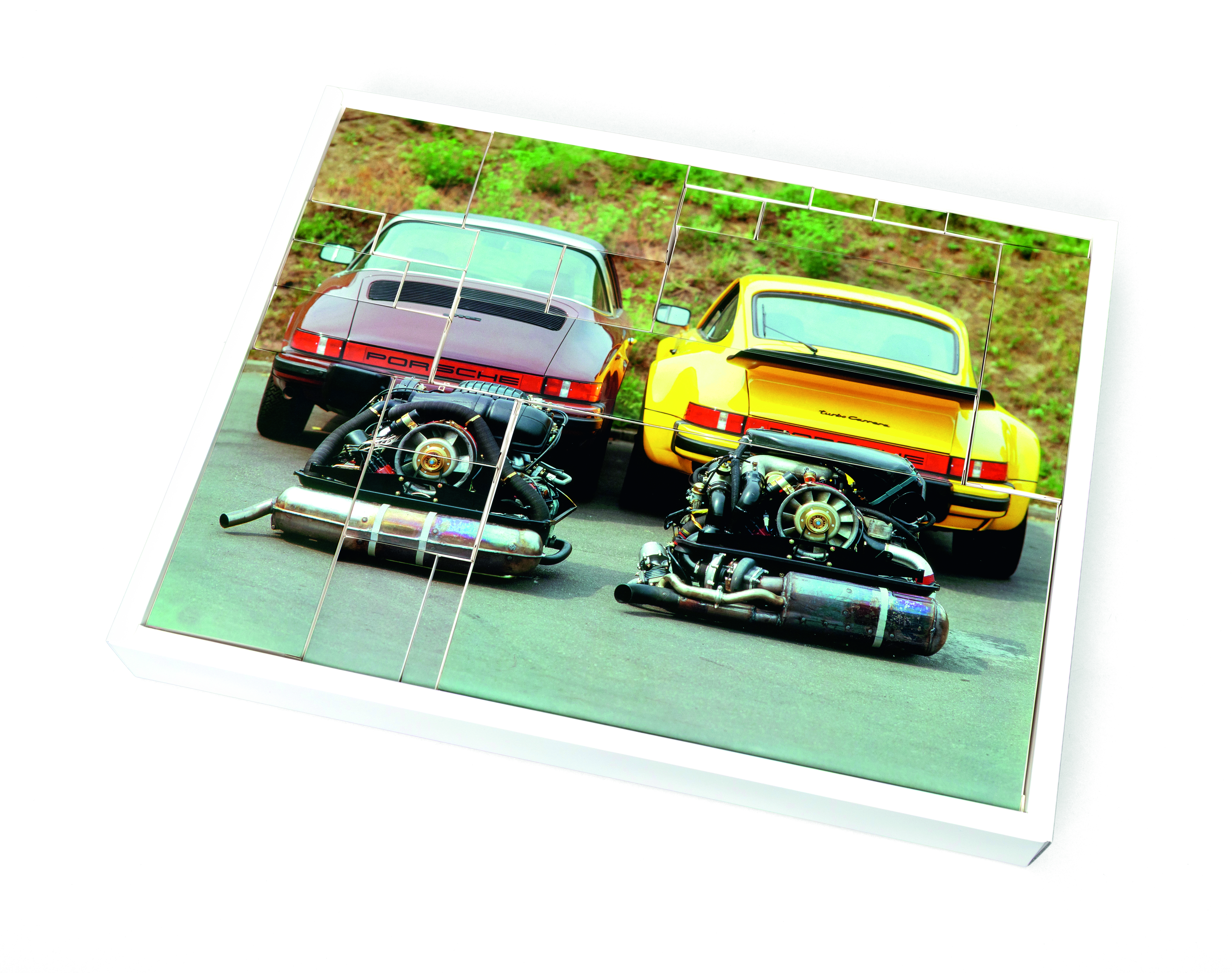 Porsche 911 Turbo Adventskalender 1:24 grandprixweiß