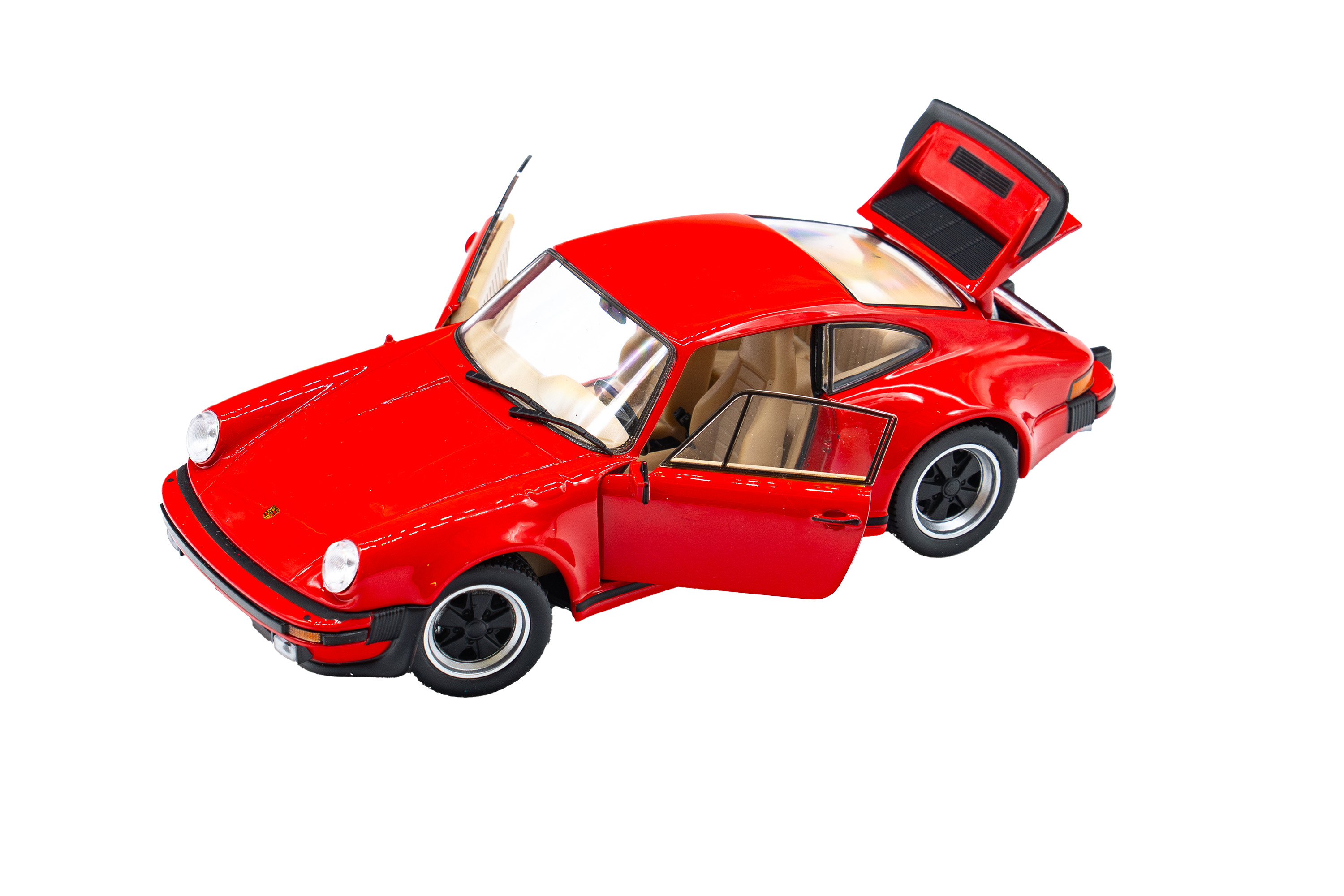 Porsche 911 Turbo (930) "Indisch Rot" – Traumwerk Sondermodell 1:24